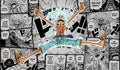 Luffy Gear 5 Sun God Nika One Piece TCG playmat full design, 24x14 inch premium anime playmat