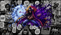 Blackbeard Marshall D Teach One Piece TCG playmat full design, 24x14 inch premium anime playmat
